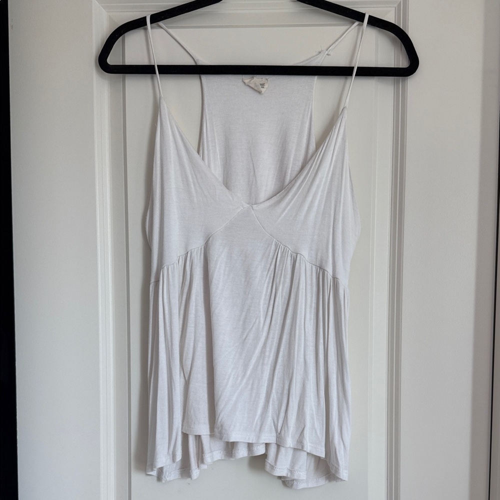 Peach Love California White Camisole Top